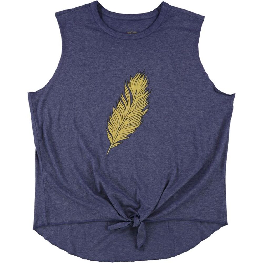 Warrior Womens Tie Front Tank Top, NWT